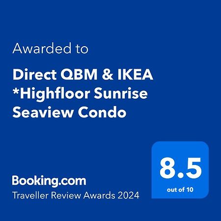 Direct Qbm & Ikea *Highfloor Sunrise Seaview Condo Баян Лепас Екстериор снимка